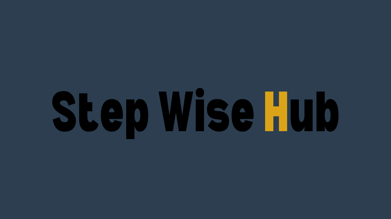Step-Wise Hub Full Logo